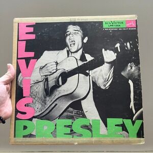 Elvis Presley Self Titled Debut Vinyl LP RCA Victor LPM-1254 Canadian Pressing